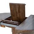 Liberty Furniture Carolina Crossing 5 Piece Gathering Table Dining Room Set with Chairs - Brown Wood