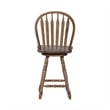Liberty Furniture Carolina Crossing 5 Piece Gathering Table Dining Room Set with Chairs - Brown Wood