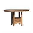 Liberty Furniture Santa Rosa 5 Piece Pub Dining Room Set with Chairs - Brown Wood