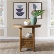 Liberty Furniture Santa Rosa 5 Piece Pub Dining Room Set with Chairs - Brown Wood