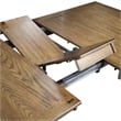 Liberty Furniture Santa Rosa 5 Piece Rectangular Table Dining Room Set with Chairs - Brown Wood