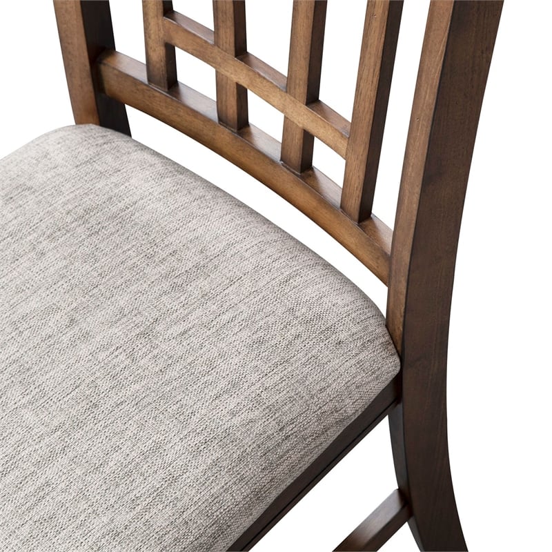 Liberty Furniture Santa Rosa 6 Piece Rectangular Table Dining Room Set with Chairs - Brown Wood