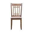 Liberty Furniture Santa Rosa 7 Piece Rectangular Table Dining Room Set with Chairs - Brown Wood