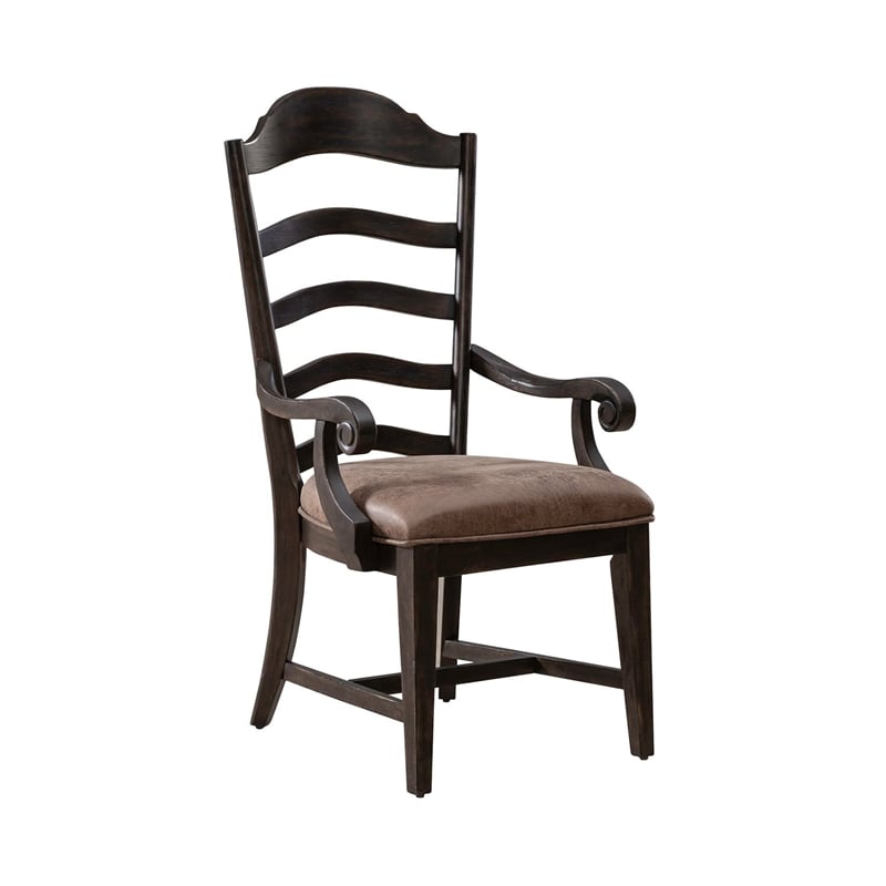Liberty Furniture Paradise Valley Alt 7 Piece Rectangular Table Dining Room Set with Chairs - Brown Wood