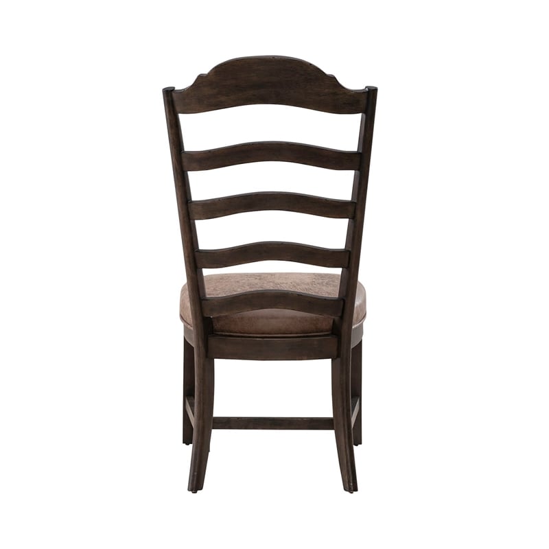 Liberty Furniture Paradise Valley Alt 7 Piece Rectangular Table Dining Room Set with Chairs - Brown Wood