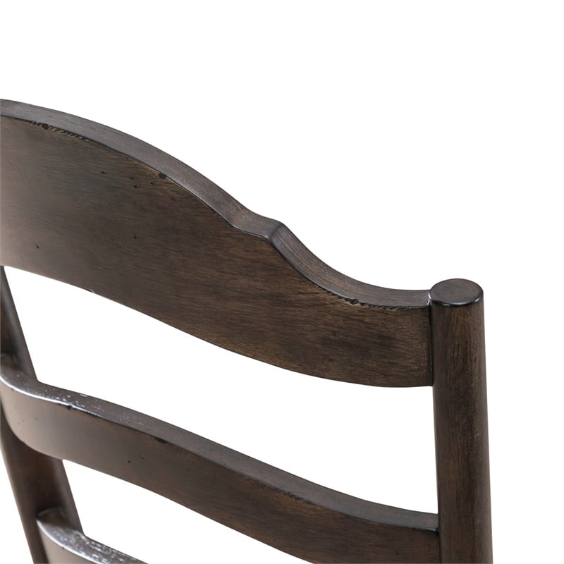 Liberty Furniture Paradise Valley Alt 7 Piece Rectangular Table Dining Room Set with Chairs - Brown Wood