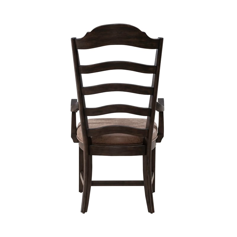 Liberty Furniture Paradise Valley Alt 7 Piece Rectangular Table Dining Room Set with Chairs - Brown Wood
