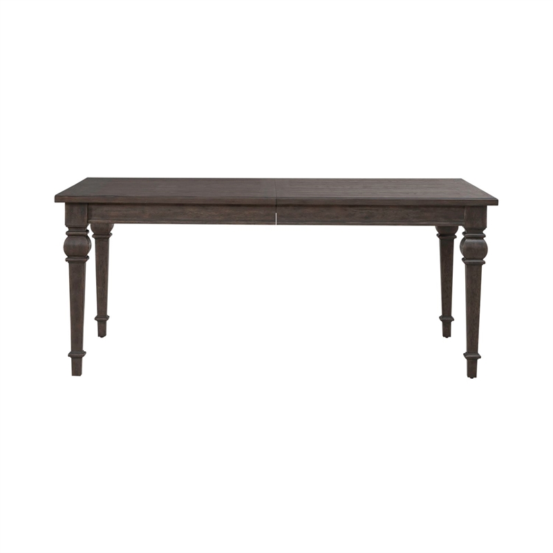 Liberty Furniture Paradise Valley Alt 7 Piece Trestle Table Dining Room Set with Chairs - Brown Wood