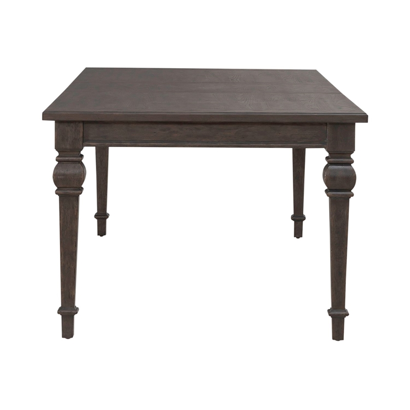 Liberty Furniture Paradise Valley Alt 7 Piece Trestle Table Dining Room Set with Chairs - Brown Wood