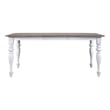 Liberty Furniture Ocean Isle 5 Piece Rectangular Table Dining Room Set with Chairs - White Wood