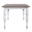 Liberty Furniture Ocean Isle 5 Piece Rectangular Table Dining Room Set with Chairs - White Wood