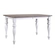 Liberty Furniture Ocean Isle 5 Piece Rectangular Table Dining Room Set with Chairs - White Wood