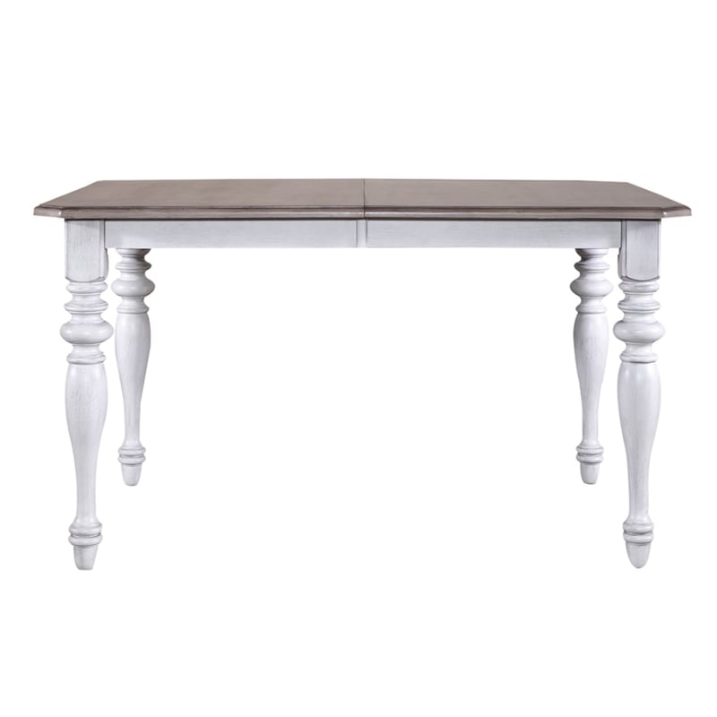 Liberty Furniture Ocean Isle 5 Piece Rectangular Table Dining Room Set with Chairs - White Wood