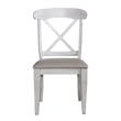 Liberty Furniture Ocean Isle 5 Piece Rectangular Table Dining Room Set with Chairs - White Wood