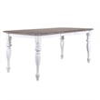 Liberty Furniture Ocean Isle 6 Piece Rectangular Table Dining Room Set with Chairs - White Wood