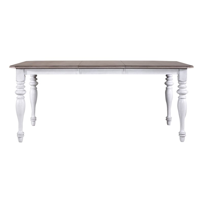 Liberty Furniture Ocean Isle 6 Piece Rectangular Table Dining Room Set with Chairs - White Wood