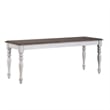 Liberty Furniture Ocean Isle 6 Piece Rectangular Table Dining Room Set with Chairs - White Wood