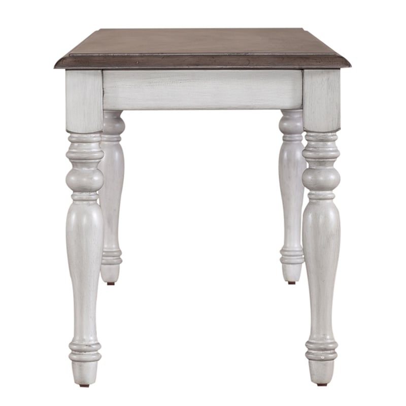 Liberty Furniture Ocean Isle 6 Piece Rectangular Table Dining Room Set with Chairs - White Wood