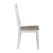 Liberty Furniture Lindsey Farm 7 Piece Trestle Table Dining Room Set with Chairs - White Wood