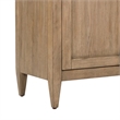 Liberty Furniture Pavilion 4 Door Accent Cabinet Home Storage - Brown Oak Wood