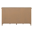 Liberty Furniture Pavilion 4 Door Accent Cabinet Home Storage - Brown Oak Wood