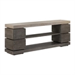 Liberty Furniture Piedmont Living Room 84 Inch TV Console - Brown Oak Wood