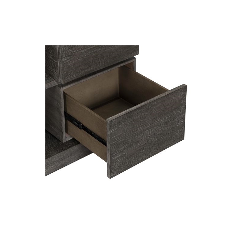 Liberty Furniture Piedmont Living Room 84 Inch TV Console - Brown Oak Wood