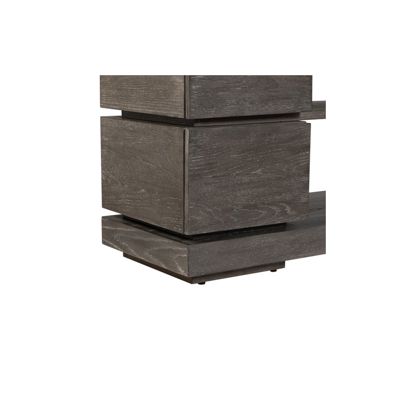 Liberty Furniture Piedmont Living Room 84 Inch TV Console - Brown Oak Wood