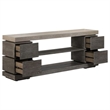 Liberty Furniture Piedmont Living Room 84 Inch TV Console - Brown Oak Wood