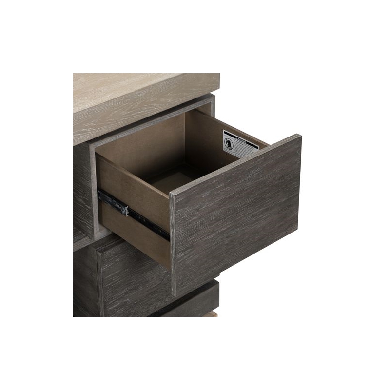 Liberty Furniture Piedmont Living Room 84 Inch TV Console - Brown Oak Wood