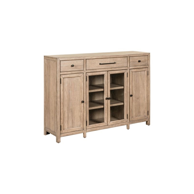 Liberty Furniture Proximity Place Dining Room Buffet Cabinet - Beige Birch Wood