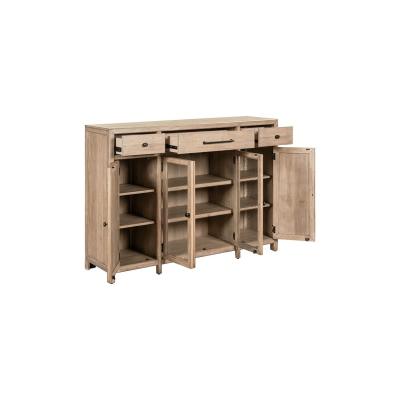 Liberty Furniture Proximity Place Dining Room Buffet Cabinet - Beige Birch Wood