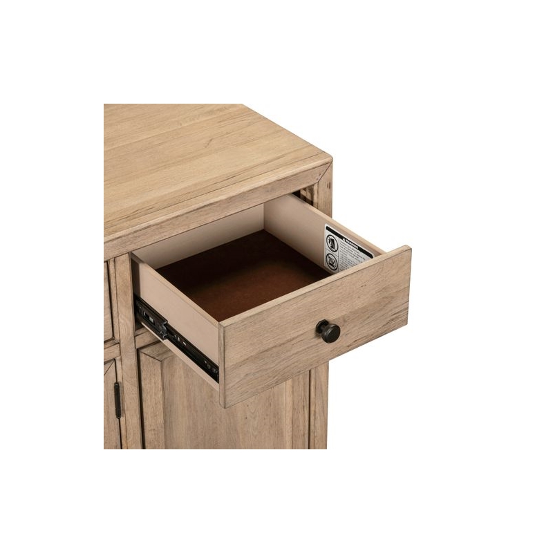 Liberty Furniture Proximity Place Dining Room Buffet Cabinet - Beige Birch Wood
