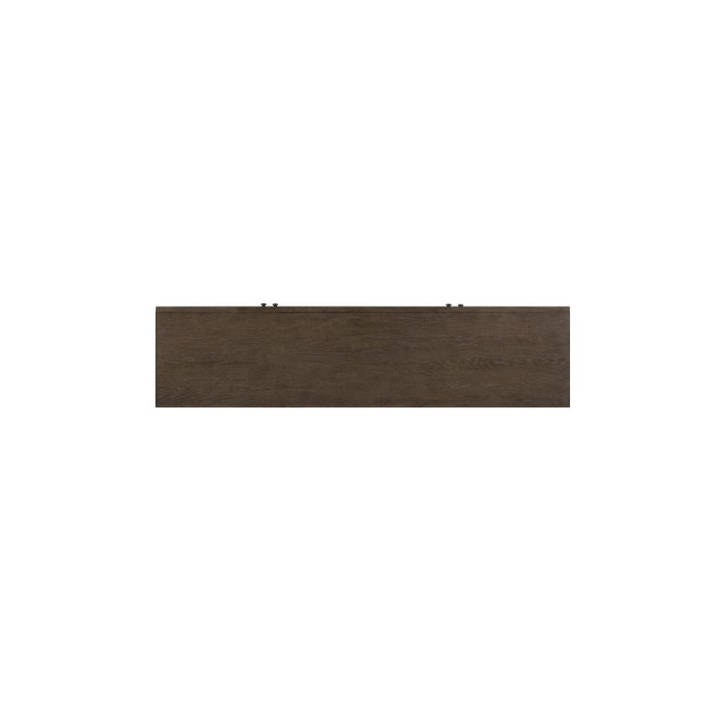 Liberty Furniture Aspen Sky Living Room 78 Inch TV Console - Brown Oak Wood