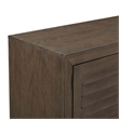 Liberty Furniture Aspen Sky Living Room 78 Inch TV Console - Brown Oak Wood