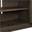 Liberty Furniture Aspen Sky Living Room 78 Inch TV Console - Brown Oak Wood