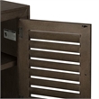 Liberty Furniture Aspen Sky Living Room 78 Inch TV Console - Brown Oak Wood