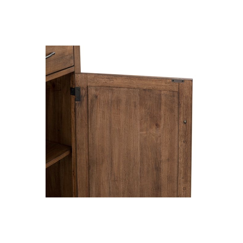 Liberty Furniture Shaker Lakes Dining Room Buffet Cabinet - Brown Maple Wood