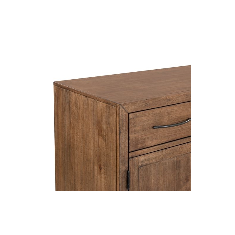 Liberty Furniture Shaker Lakes Dining Room Buffet Cabinet - Brown Maple Wood