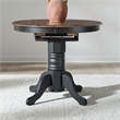 Liberty Furniture Carolina Crossing Dining Room Gathering Table with Leaf Black
