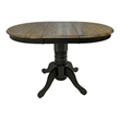 Liberty Furniture Carolina Crossing Dining Room Gathering Table with Leaf Black