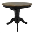 Liberty Furniture Carolina Crossing Dining Room Gathering Table with Leaf Black