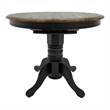 Liberty Furniture Carolina Crossing Dining Room Gathering Table with Leaf Black
