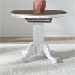 Liberty Furniture Carolina Crossing Dining Room Gathering Table with Leaf White