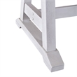 Liberty Furniture Lindsey Farm Dining Room Trestle Table with Leaf - White Wood