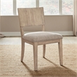 Liberty Furniture Proximity Place Panel Back Side Dining Room Chair Brown Birch