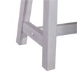 Liberty Furniture Lindsey Farm Backless Dining Room Bench - White & Tan Wood