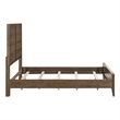 Liberty Furniture Shaker Lakes Bedroom Queen Panel Bed Frame - Brown Maple Wood