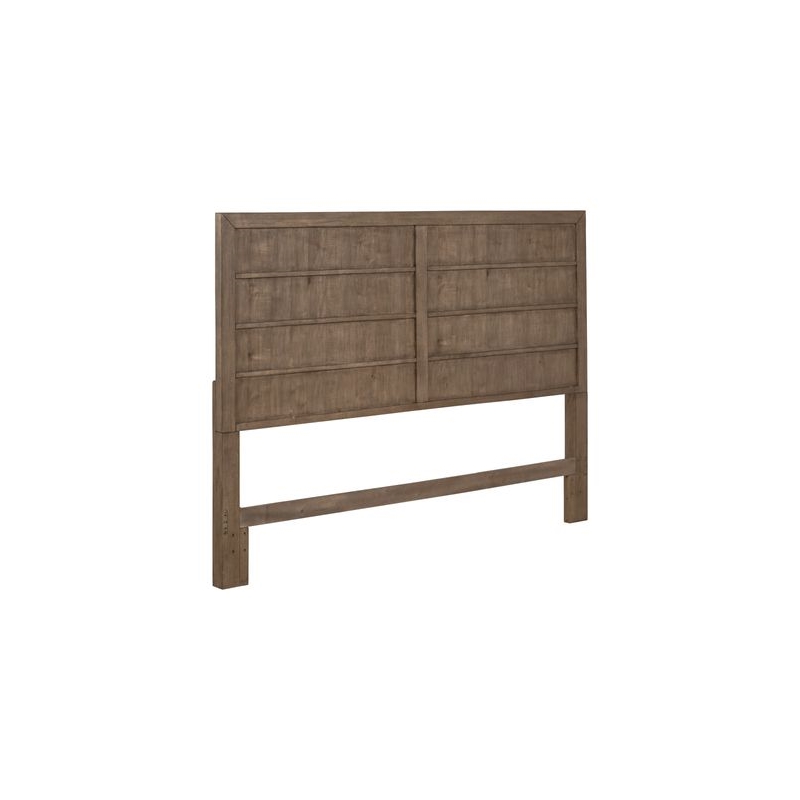 Liberty Furniture Shaker Lakes Queen Panel Bed Headboard - Brown Maple Wood