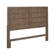 Liberty Furniture Shaker Lakes Queen Panel Bed Headboard - Brown Maple Wood